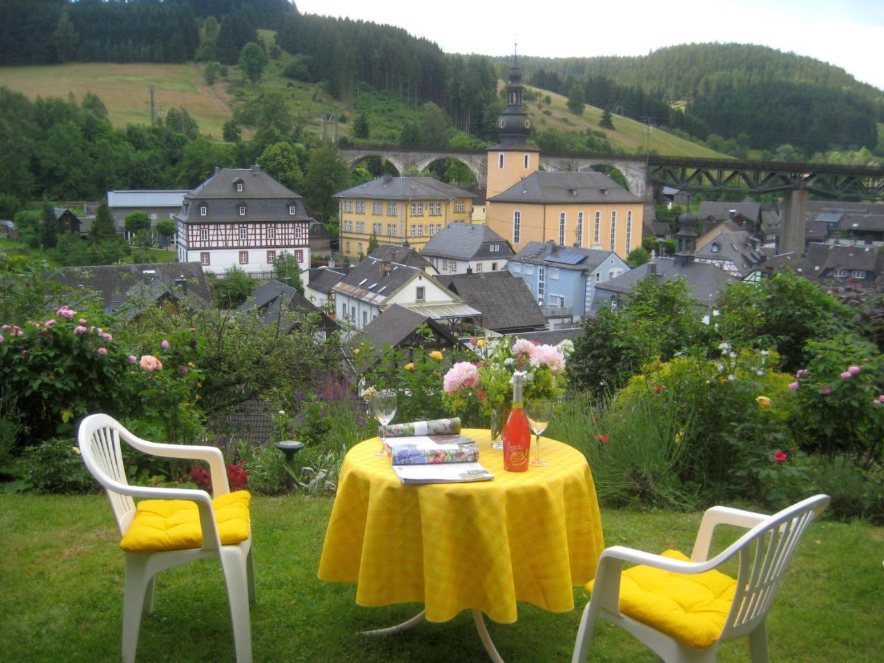 Ferienwohnung Haus Am Sommerberg Ludwigsstadt Extérieur photo